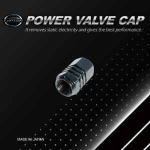 レプトンパワーバルブキャップ1点 メンテナンス用 車 パワーアップ トルク アップ 静電気 除去 駆動系パーツ チューニング ポイント利用