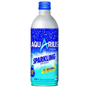 アクエリアス スパークリング 北東北限定 Bリーグデザイン 490mlボトル缶 × 48本（24本 × 2箱）まとめ売り