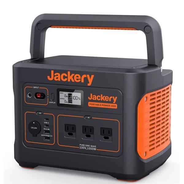 ジャクリ ポータブル電源1000 jackery ジャクリー 発電機 ポータブルバッテリー 大容量 ...
