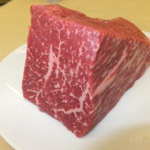 新潟県産 越後牛 カメノコ（まるかめ）ブロック 380ｇ