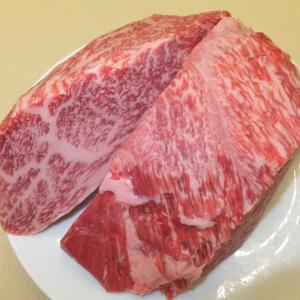 新潟県産 越後牛 カタサンカクブロック 370ｇ