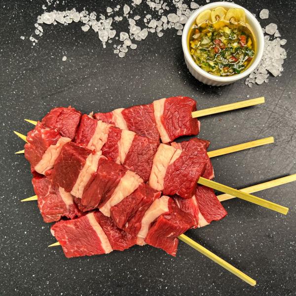 イチボ串 味付き オーストラリア産 100g x 5本 バーベキュー BBQ