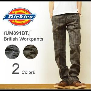 Dickies（ディッキーズ） ローライズ ブリティッシュ ワークパンツ コットン素材 チェック柄チノパンツ Lowrise British Workpants UM891BT｜robinjeansbug