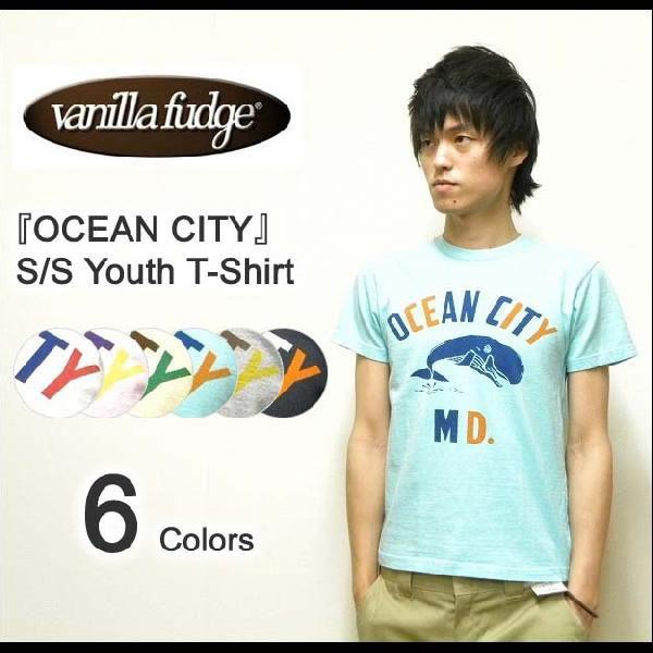 VANILLA FUDGE（ヴァニラファッジ） 『OCEAN CITY』 S/S半袖ユースTシャツ【...