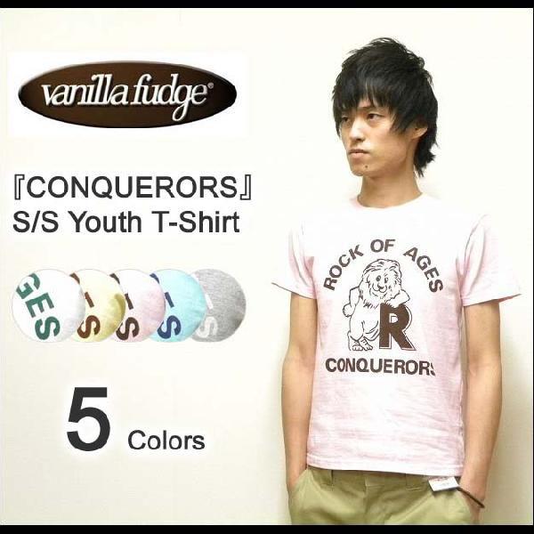 VANILLA FUDGE（ヴァニラファッジ） 『CONQUERORS』 S/S半袖ユースTシャツ【...