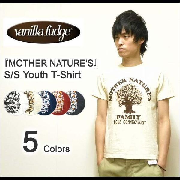 VANILLA FUDGE（ヴァニラファッジ） 『MOTHER NATURE'S』 S/S半袖ユース...