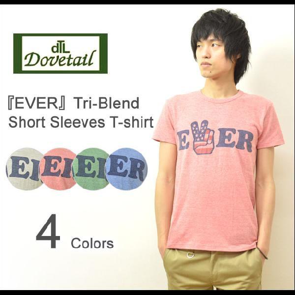 Dovetail（ダブテイル） 『EVER』 トライブレンド 半袖Ｔシャツ 伸縮素材 カットソー 霜...