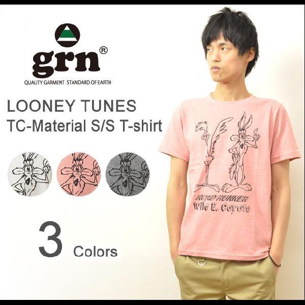 grn（ジーアールエヌ） LOONEY TUNES プリント TC 半袖Ｔシャツ ロードランナー キ...