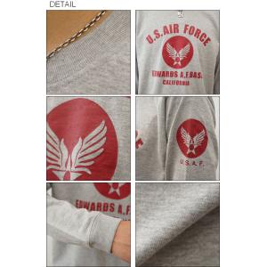 ロンT U.S. AIR FORCE CA オ...の詳細画像2