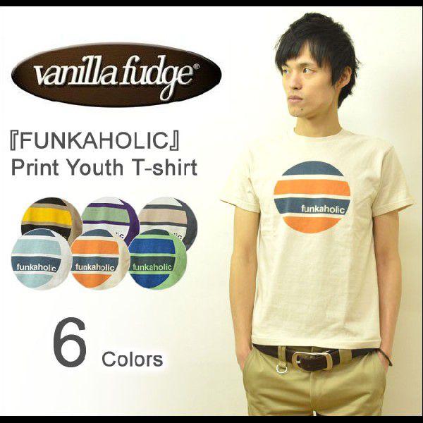 VANILLA FUDGE（ヴァニラファッジ） FUNKAHOLIC プリント ユースTシャツ メン...