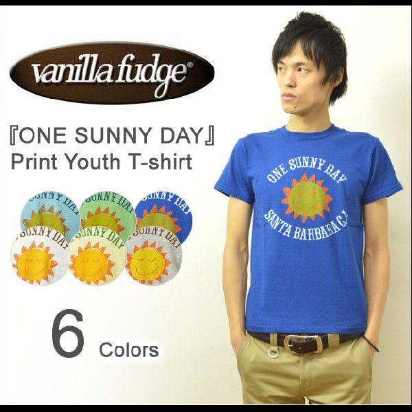 VANILLA FUDGE（ヴァニラファッジ） ONE SUNNY DAY プリント ユースTシャツ...