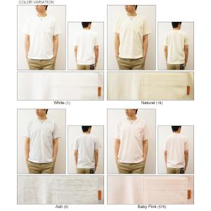 Tシャツ メンズ 半袖 無地 オリジナル ポケ...の詳細画像3