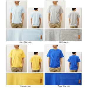 Tシャツ メンズ 半袖 無地 オリジナル ポケ...の詳細画像4