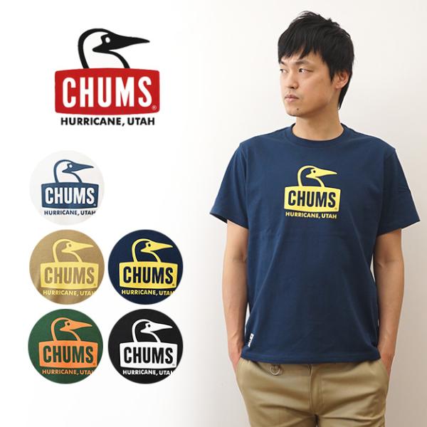 CHUMS Tシャツ ブービー フェイス メンズ 定番 人気 プリント アウトドア キャンプ ブービ...