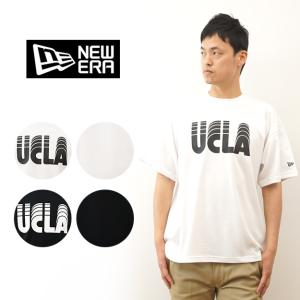 New Era ニューエラ Tシャツ UCLA モーション ロゴ パフォーマンス Tee メンズ ビッグシルエット オーバーサイズ おしゃれ 大きい サイズ XL 13529128 13529129｜robinjeansbug