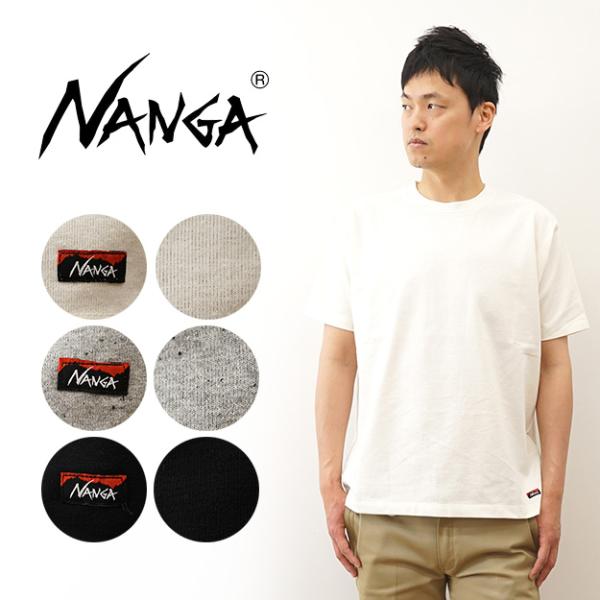 NANGA ナンガ Tシャツ エコ ハイブリッド デイリー メンズ 半袖 ティーシャツ オーバーサイ...