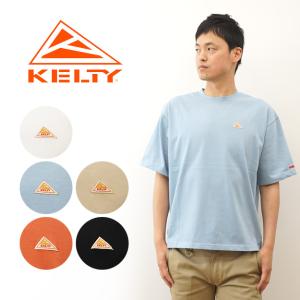 KELTY ケルティ Tシャツ ミニ ロゴ 半袖 メンズ ビッグシルエット オーバーサイズ レディース 大きい サイズ XL 汗 消臭 キャンプ おしゃれ KE22113008-2｜robinjeansbug