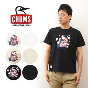 CHUMS チャムス ブービー シアター 半袖 Tee ポップコーン CH01-2349｜robinjeansbug