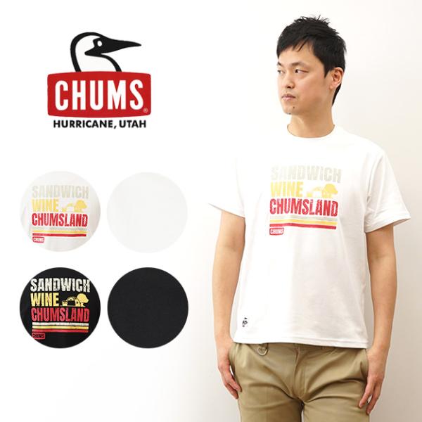 CHUMS チャムス Tシャツ ゴートゥザ ピクニック メンズ レディース 半袖 吸水速乾 接触冷感...