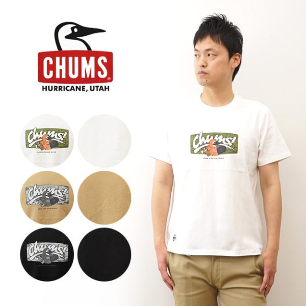 CHUMS チャムス Tシャツ アンチバグ チャムス グラフィティ メンズ レディース 半袖 大きい...