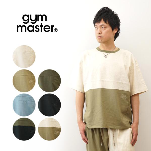 gym master ジムマスター Tシャツ メンズ レディース 麻 レーヨン TEE セットアップ...