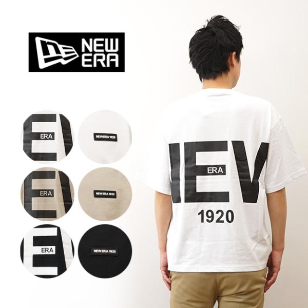 New Era ニューエラ Tシャツ メンズ レディース Zoom Up Logo 半袖 綿100%...