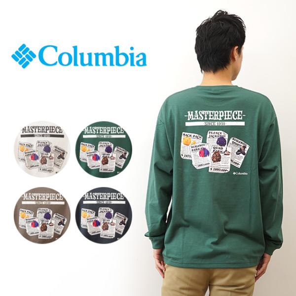 Columbia コロンビア 長袖 Tシャツ ロンT フォートモーニング グラフィック メンズ レデ...