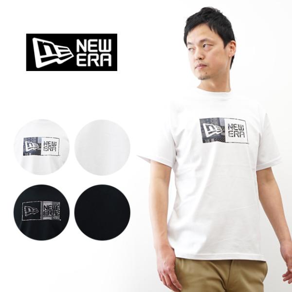 New Era ニューエラ 半袖 コットン Tシャツ Oriental Paisley ボックスロゴ...
