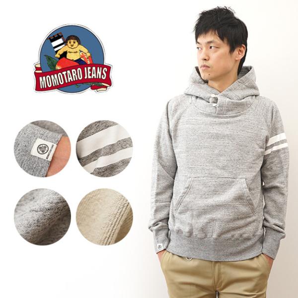 MOMOTARO JEANS 桃太郎ジーンズ 出陣 スウェット パーカー スエット メンズ フーディ...
