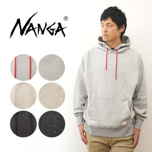 NANGA ナンガ パーカー エコ ハイブリッド スウェット フーディー メンズ 裏毛 アウトドア キャンプ 大きい サイズ 無地 シンプル 春 秋 冬 コーデ NW2241-219｜robinjeansbug