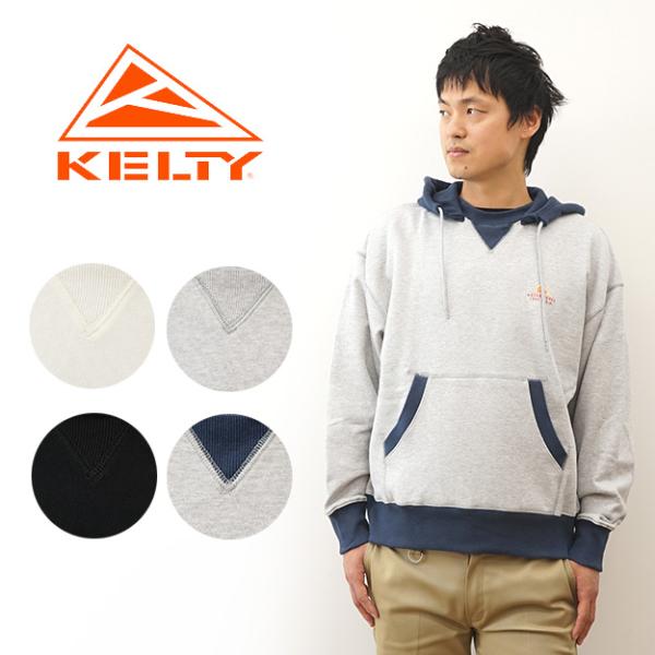 KELTY ケルティ パーカー ワンポイント ロゴ スウェット フーディ メンズ  オーバーサイズ ...