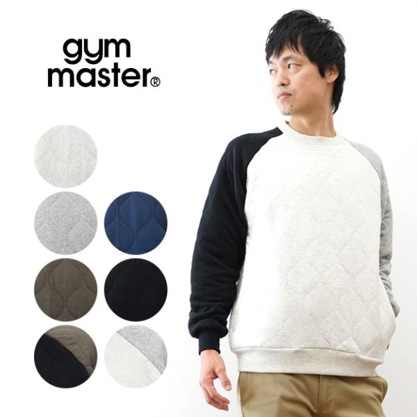 gym master ジムマスター トレーナー ウェーブキルト クルーネック メンズ レディース ス...