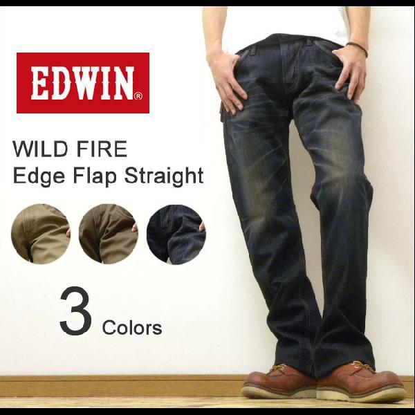 EDWIN（エドウィン） WILD FIRE EDGE FLAP STRAIGHT ワイルドファイア...