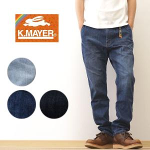 KRIFF MAYER クリフメイヤー ストレッチ デニム クライミング パンツ メンズ デニム ジーンズ テーパード スリム アメカジ ストリート アウトドア 1424008A