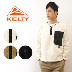 KELTY ケルティ オムニウォーム プルオーバー メンズ レディース フリース アウター ビッグシルエット アメカジ ストリート アウトドア キャンプ KE21213006｜robinjeansbug