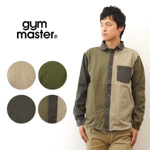 じゃっちゅー　ジムマスター　XL gym master（ジムマスター） 2WAY ショールカラー 長袖 シャツ メンズ