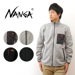 NANGA ナンガ ジャケット ポーラテック フリース ジップ ブルゾン メンズ アウター 大きい サイズ XL 暖かい アウトドア キャンプ 登山 春 秋 冬 コーデ 1D509｜robinjeansbug