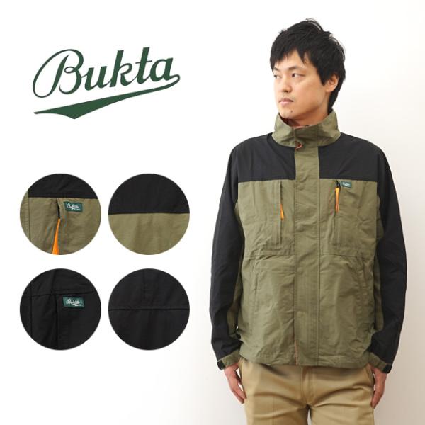 BUKTA バクタ 切替 スタンドネック ジャケット メンズ レディース アウター フードなし トラ...