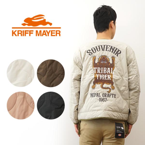 KRIFF MAYER クリフメイヤー ジャケット スーベニア 刺繍 キルト メンズ レディース オ...