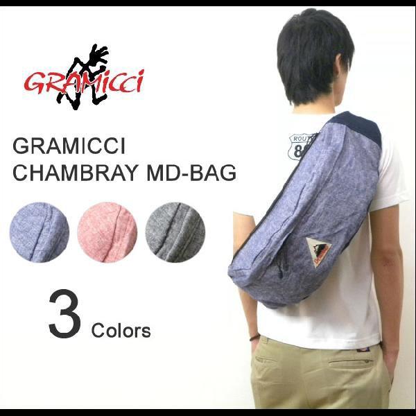 GRAMICCI（グラミチ） CHAMBRAY MEDIUM BAG シャンブレーミディアムバッグ ...