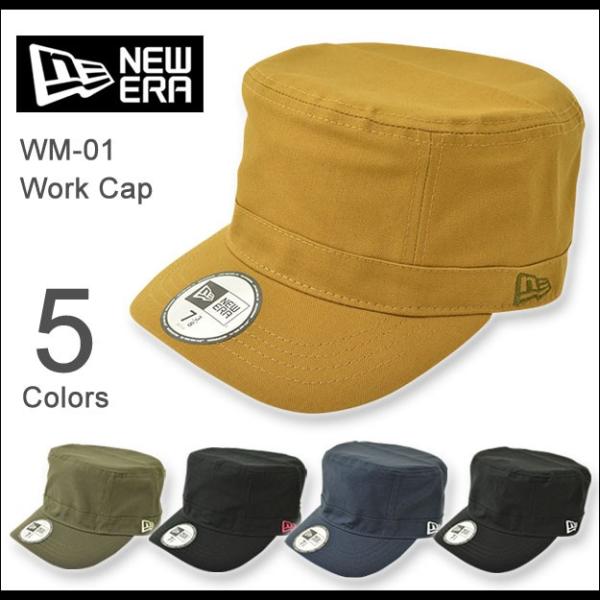 NEW ERA（ニューエラ） WM-01 ワークキャップ ミリタリーキャップ メンズ レディース 帽...