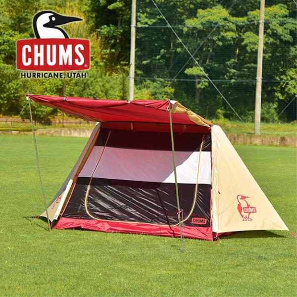 CHUMS チャムス エーフレーム テント 3 キャンプ アウトドア 簡単 小型 サイズ 広い 2人...