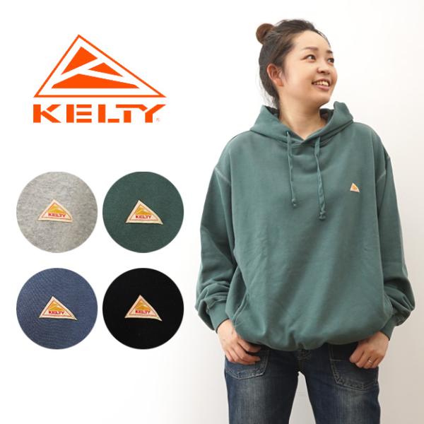 KELTY ケルティ ワンポイント ロゴ スウェット パーカー レディース メンズ プルオーバー ヴ...