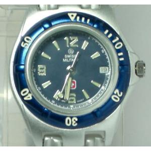 スイスミリタリー（SWISS MILITARY）レディース腕時計　1311LBL　ブルーダイアル
