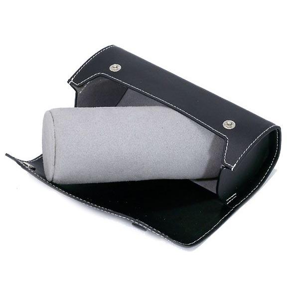 携帯用時計ケース レザー SE-80007LBK