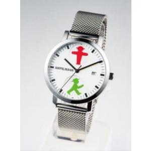 AMPELMANN SPECIAL アンペルマン 腕時計 ユニセックス ステンレス36mmケース ホ...