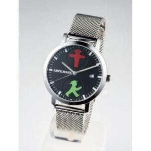 AMPELMANN SPECIAL アンペルマン 腕時計 ユニセックス ステンレス36mmケース ブ...