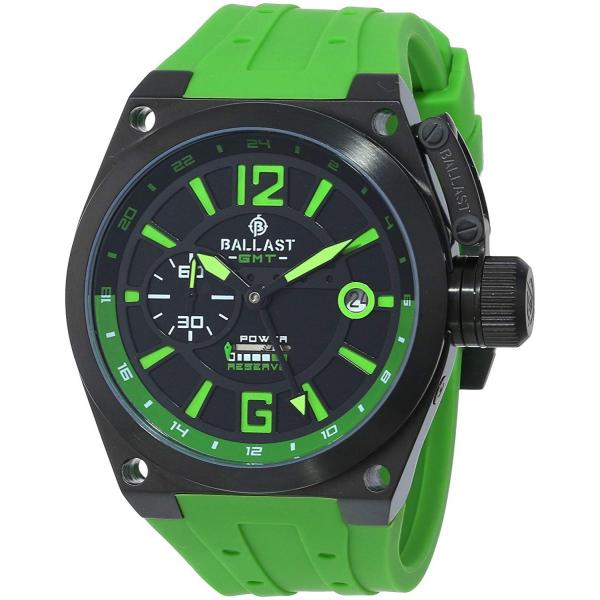 [バラスト]BALLAST 腕時計 VALIANT ヴァリアント GMTウオッチ 自動巻き パワーリ...