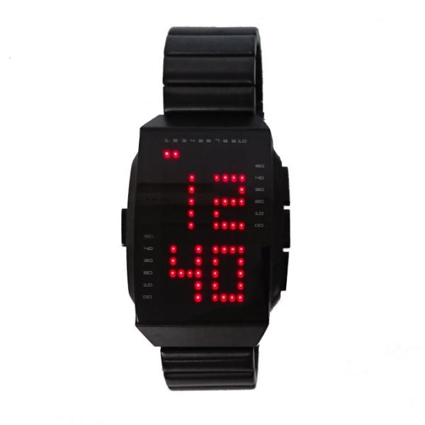 L.E.D WATCH  LEDウォッチ デジタル腕時計 L130-022RD-BSM