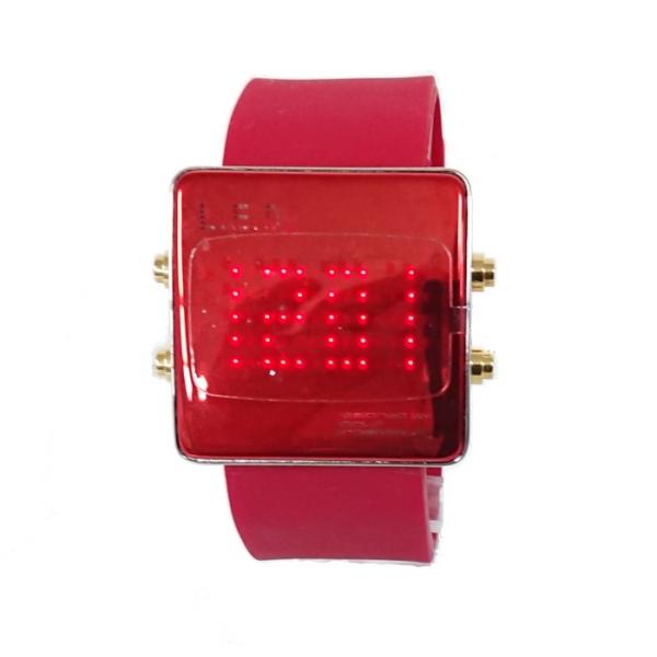 L.E.D WATCH  LEDウォッチ デジタル腕時計 L69-085RD-RSL